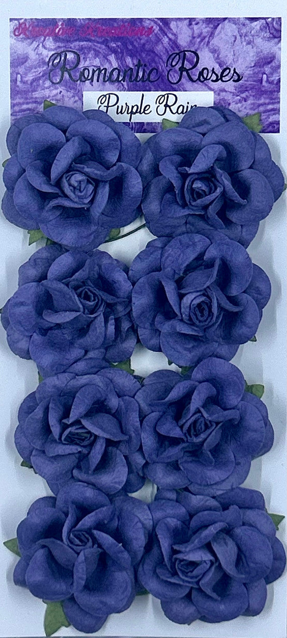Rosas Románticas - Lluvia Púrpura